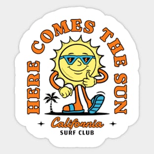 California surf club Sticker